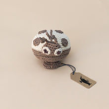 Load image into Gallery viewer, organic-cotton-crocheted-lullaby-ladybug-beige
