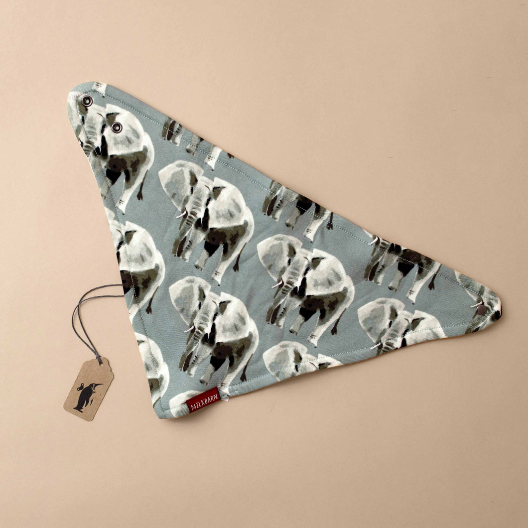 cool-grey-triangle-bib-with-standing-elephant-pattern