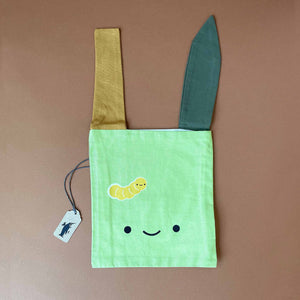 Organic Cotton Snack Bag | Green Apple - Accessories - pucciManuli