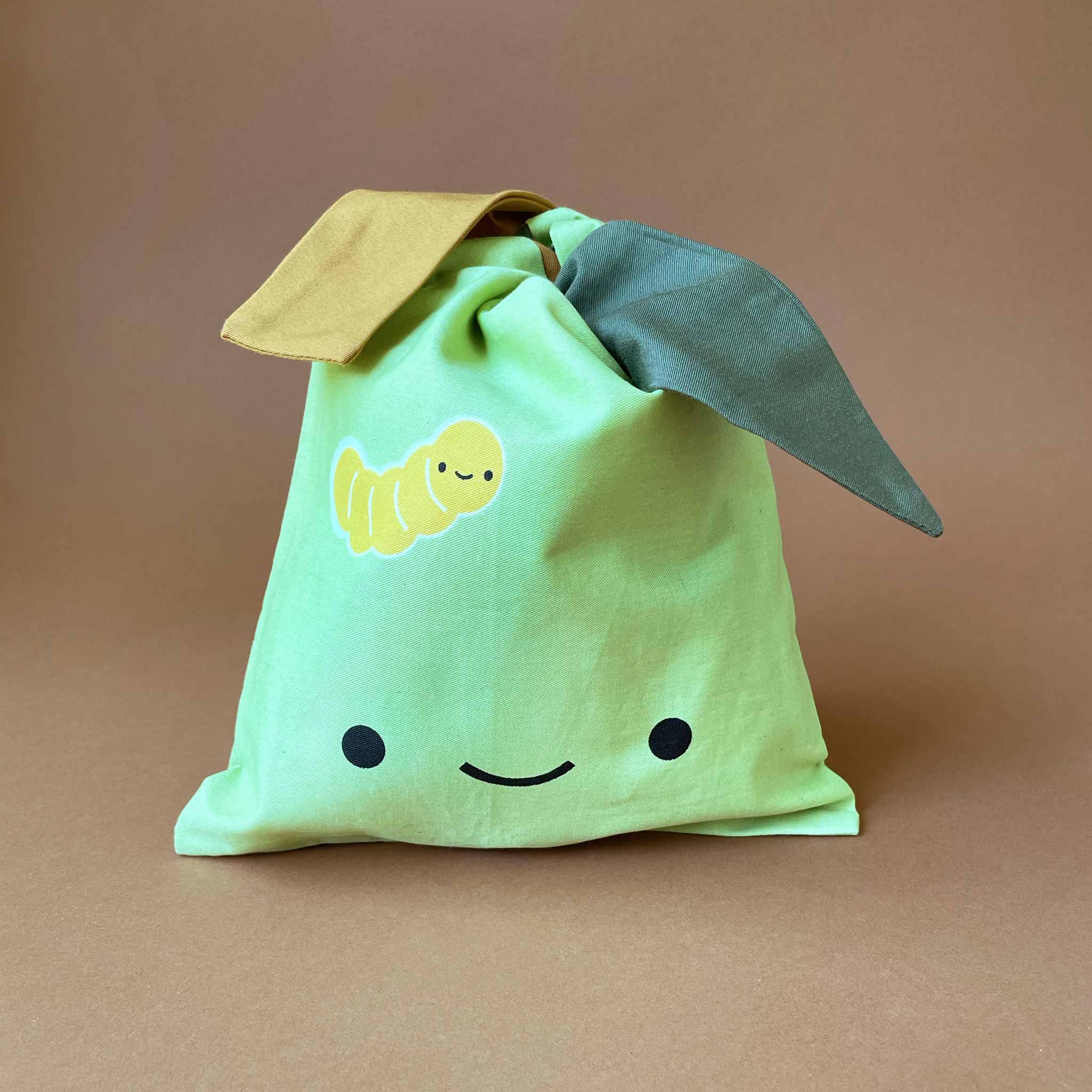 Organic Cotton Snack Bag | Green Apple - Accessories - pucciManuli