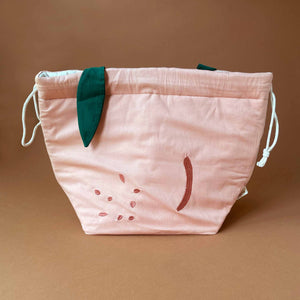 Organic Cotton Peach Storage Bag - Bags/Totes - pucciManuli