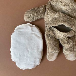 Organic Cotton Warming Bear | Beige - Baby (Accessories) - pucciManuli