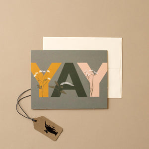 Overgrown Yay Greeting Card - Greeting Cards - pucciManuli