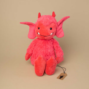 furry-red-pixie-with-big-ears-and-red-horns