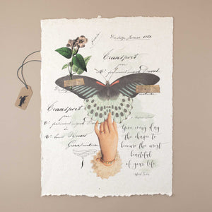 handmade-paper-with-illustayed-hand-holding-a-butterfly-and-handwritten-text