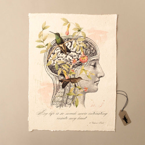 Paper Print | Inside My Head - Home Decor - pucciManuli
