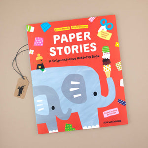Paper Stories, A Snip & Glue Activity Book by Aya Watanabe