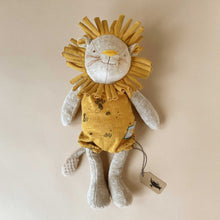 Load image into Gallery viewer, paprika-the-lion-stuffed-animal-with-mustard-accents