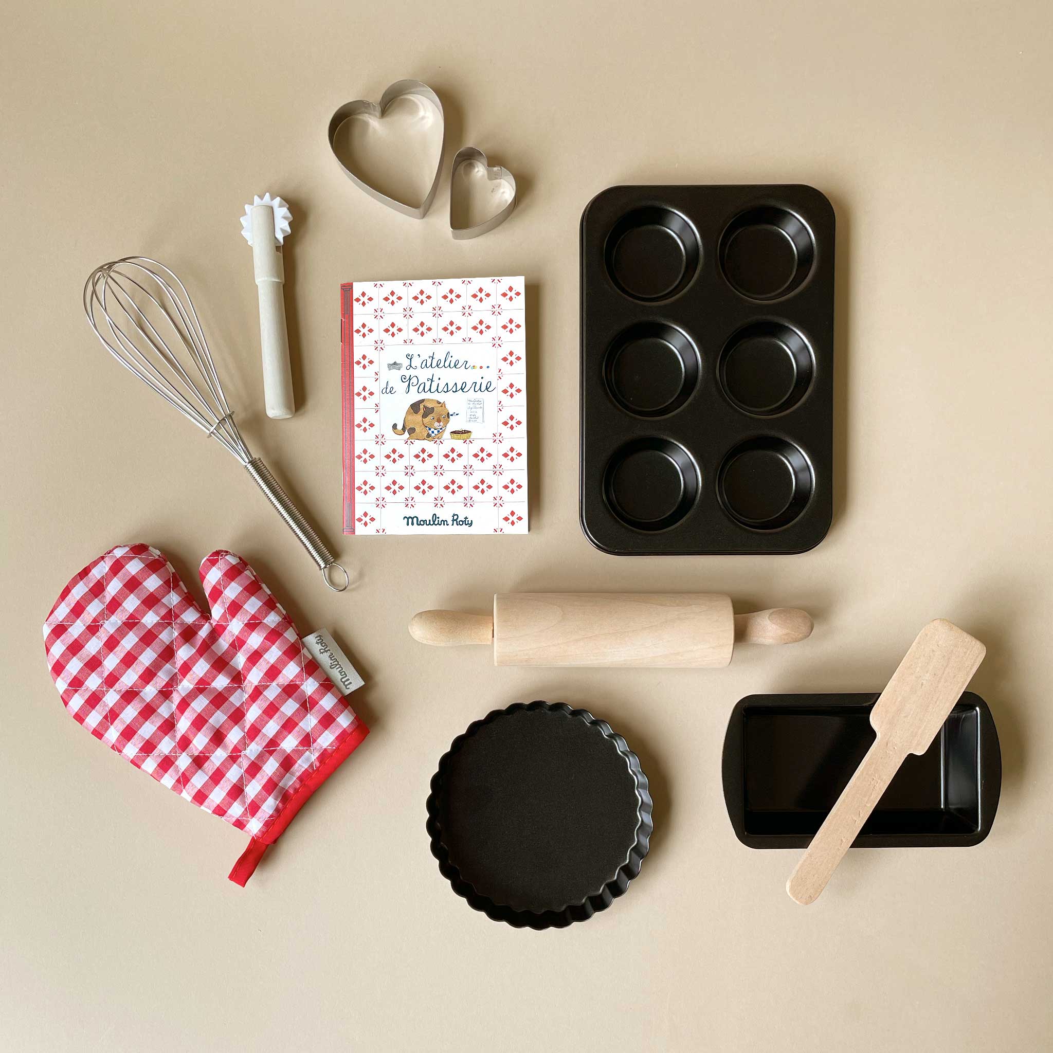 Baking Set in Suitcase - Pretend Play - pucciManuli