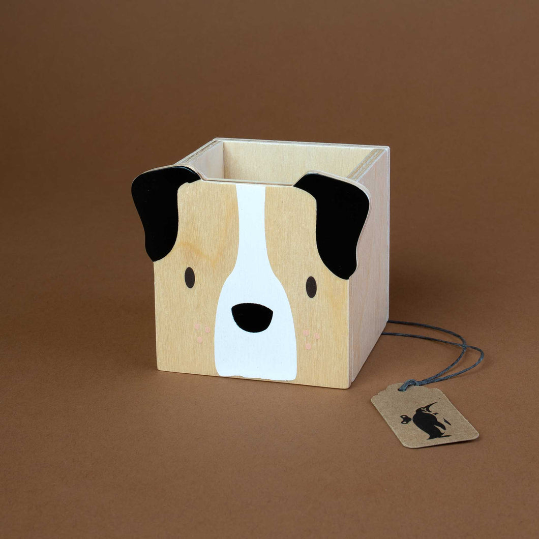 cube-shaped-pencil-holder-with-dog-face