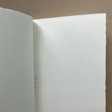 Load image into Gallery viewer, inside-blank-unlined-pages-of-petite-hand-bound-notebook