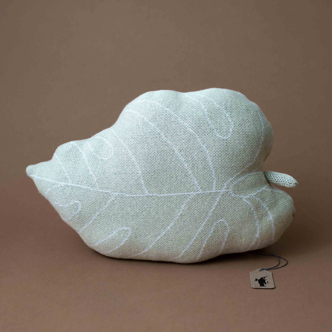 Petite Leaf Pillow | Olive - Pillows - pucciManuli