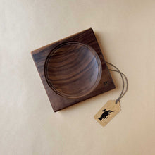 Load image into Gallery viewer,    petite-wooden-spinning-top-base-walnut