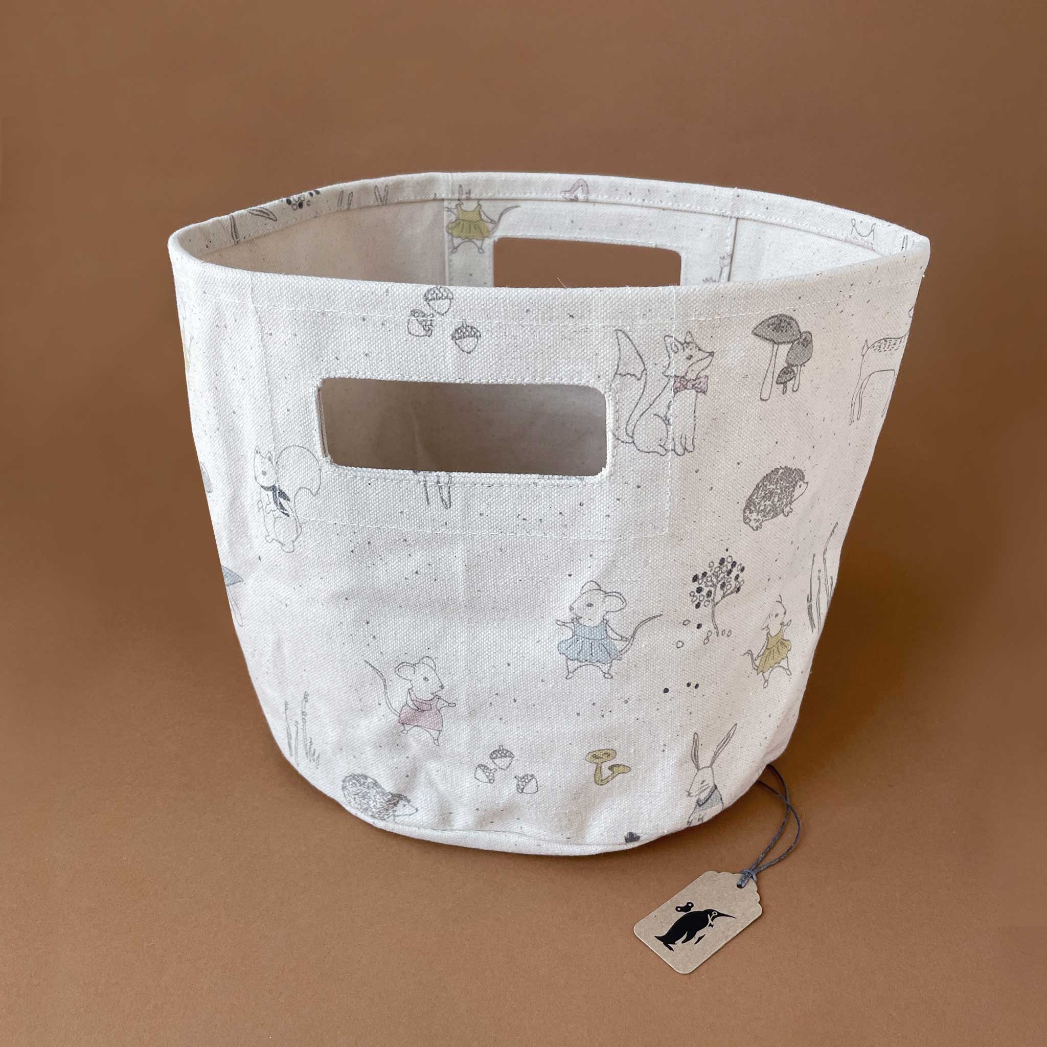 canvas-storage-bin-with-pastel-woodland-pattern