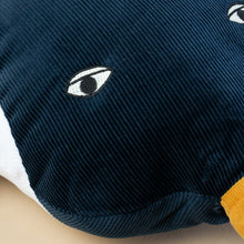 Load image into Gallery viewer, close-up-of-stitched-eyes-and-cord-plush