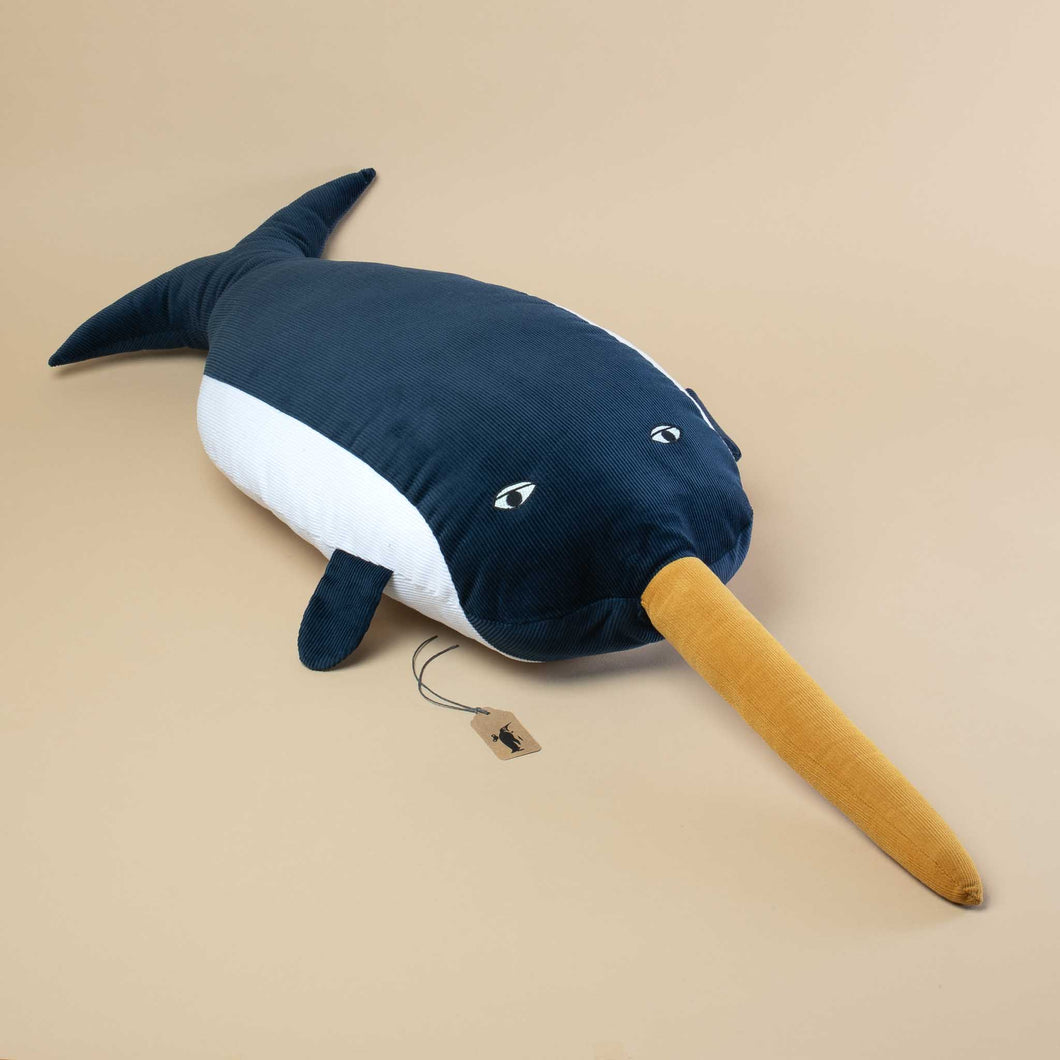 blue-and-white-cord-plush-narwhal-with-yellow-horn