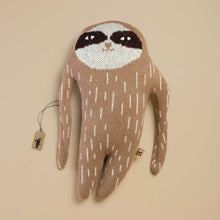 Load image into Gallery viewer, plush-stevie-sloth-hand-knit-stuffed-animal