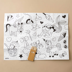 Pocket Coloring Kit | Unicorn - Arts & Crafts - pucciManuli
