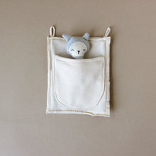 Load image into Gallery viewer, foggy-blue-bunny-in-pocket