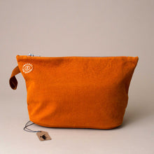 Load image into Gallery viewer, burnt-orange-pocket-pouch-with-hanging-loop