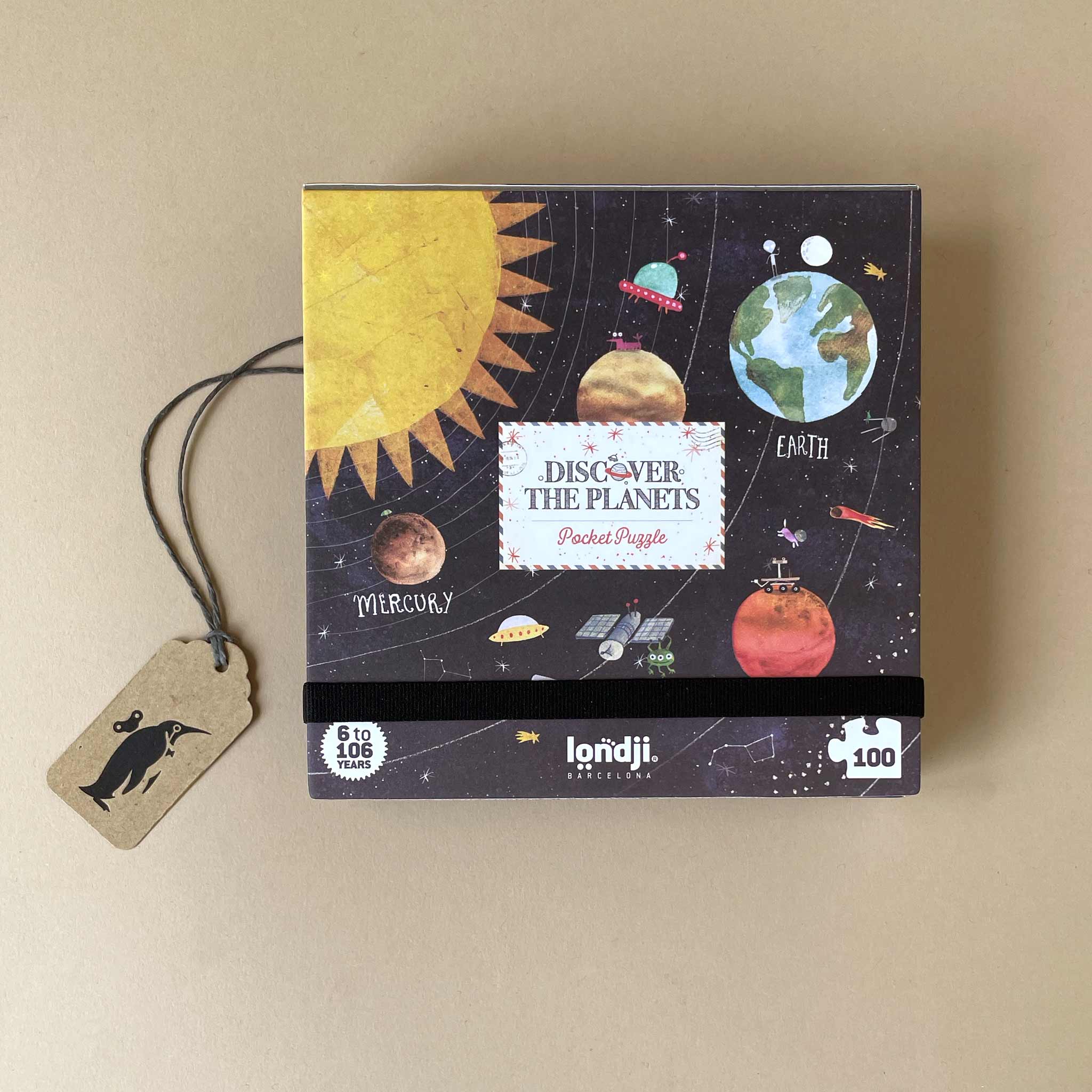 Puzzle Pocket Planètes - 100 pièces - Londji