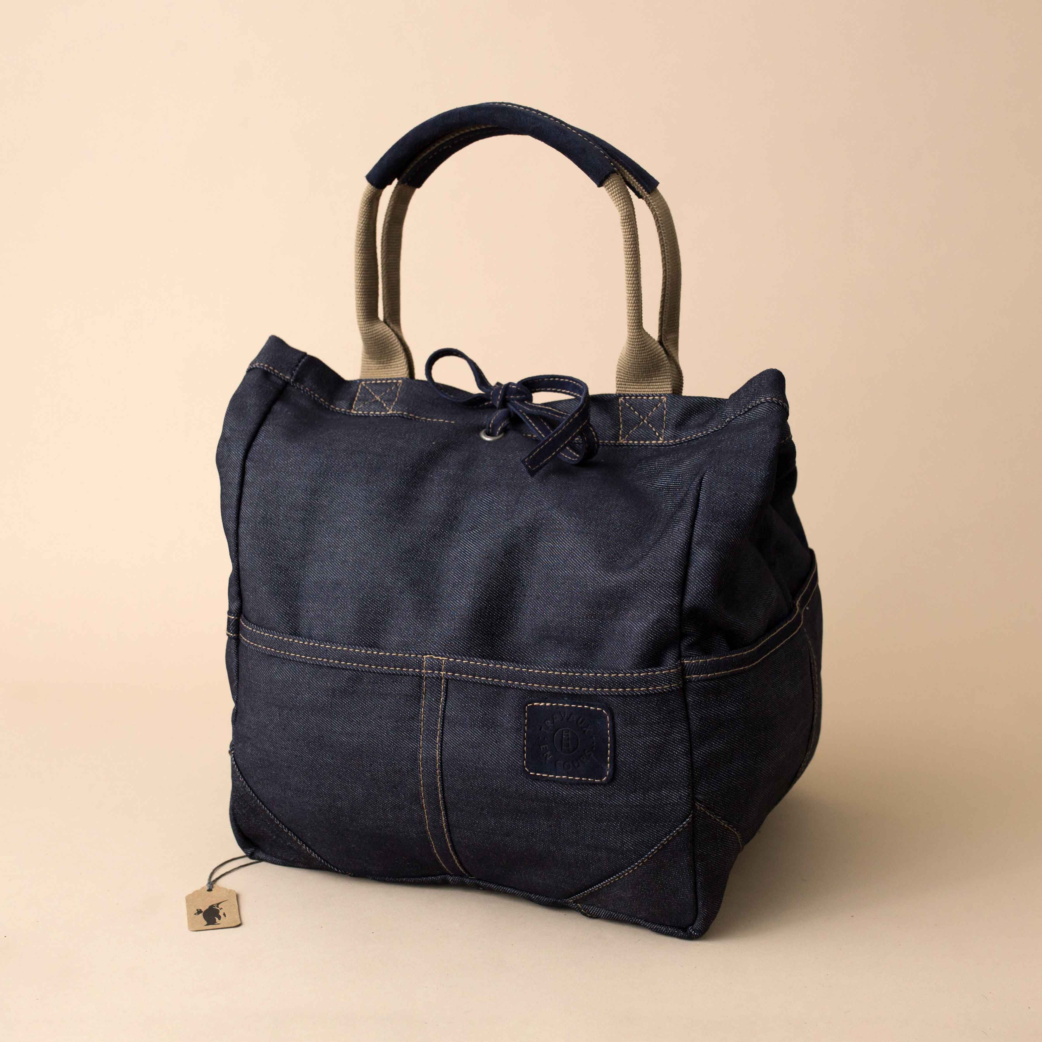 Pocket Tote | Small - Denim - Bags/Totes - pucciManuli