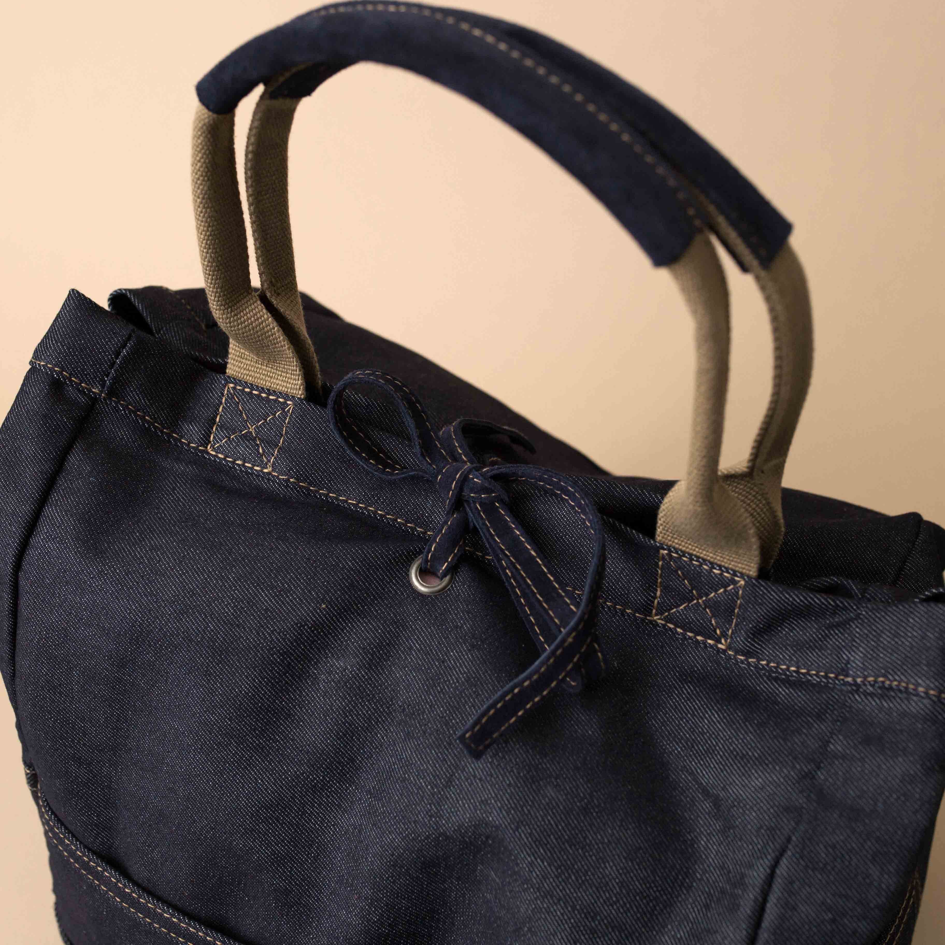 Pocket Tote | Small - Denim - Bags/Totes - pucciManuli