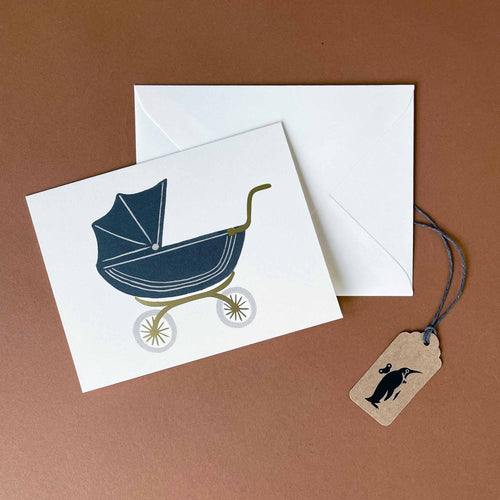 pram-baby-greeting-card-front-with-envelope