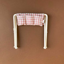 Load image into Gallery viewer, Pretend Play Furniture | Medium Nursery Table - Gingham - Dolls &amp; Doll Accessories - pucciManuli