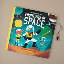 Load image into Gallery viewer, professor-astro-cats-frontiers-of-space-book-cover-of-cat-with-space-helmet