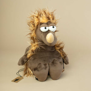 hedgehog-stuffed-animal-with-shaggy-caramel-hair