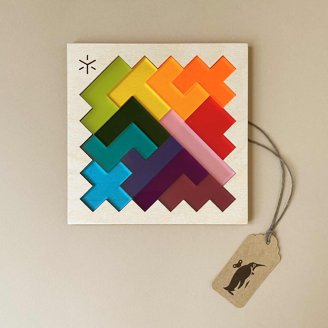 Rainbow Square Pentomino Puzzle - Puzzles - pucciManuli