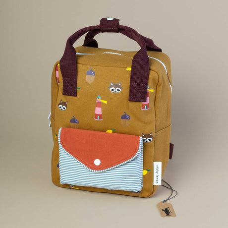 Recycled Adventure Envelope Backpack | Small - Ochre