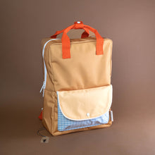 Load image into Gallery viewer, Recycled Farmhouse Envelope Backpack | Large - Honey