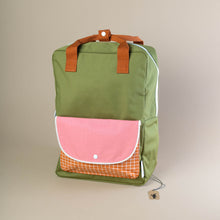 Load image into Gallery viewer, Recycled Farmhouse Envelope Backpack | Large - Sprout