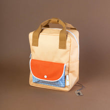 Load image into Gallery viewer, Recycled Farmhouse Envelope Backpack | Small - Pear Jam