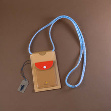 Load image into Gallery viewer, Recycled Farmhouse Phone Pouch | Pear Jam
