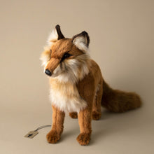 Load image into Gallery viewer, realistic-red-fox-standing-stuffed-animal