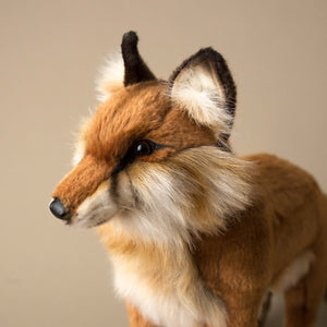 face-details-of-realistic-red-fox-standing-stuffed-animal
