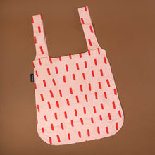Load image into Gallery viewer, Reusable Shopping Bag | Rose &amp; Red Brush