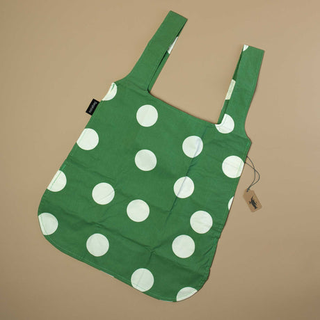 Reusable Shopping Bag | Sage Dots