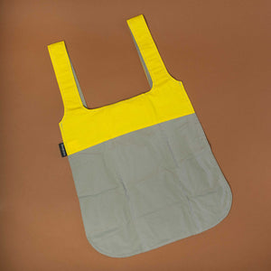 Reusable Shopping Bag | Yellow & Grey