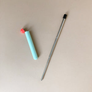 metal-straw-next-to-mint-and-red-case