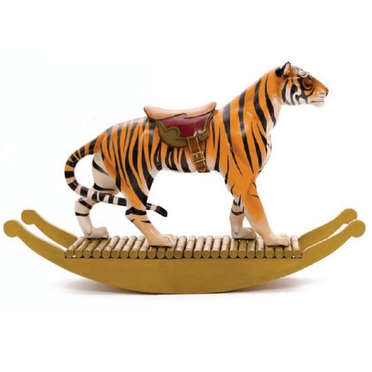 handmade-wooden-rocking-horse-tiger