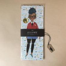 Load image into Gallery viewer, rosemarie-paper-doll-kit-african-american-girl-with-black-hair