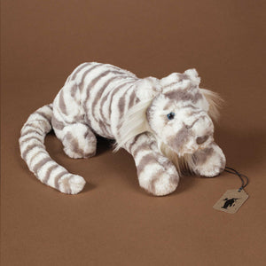 little-white-and-grey-sacha-snow-tiger-stuffed-animal-in-laying-position