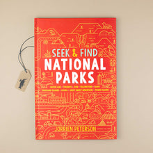 Load image into Gallery viewer, book-cover-of-seek-and-find-national-parks-by-jorrien-peterson
