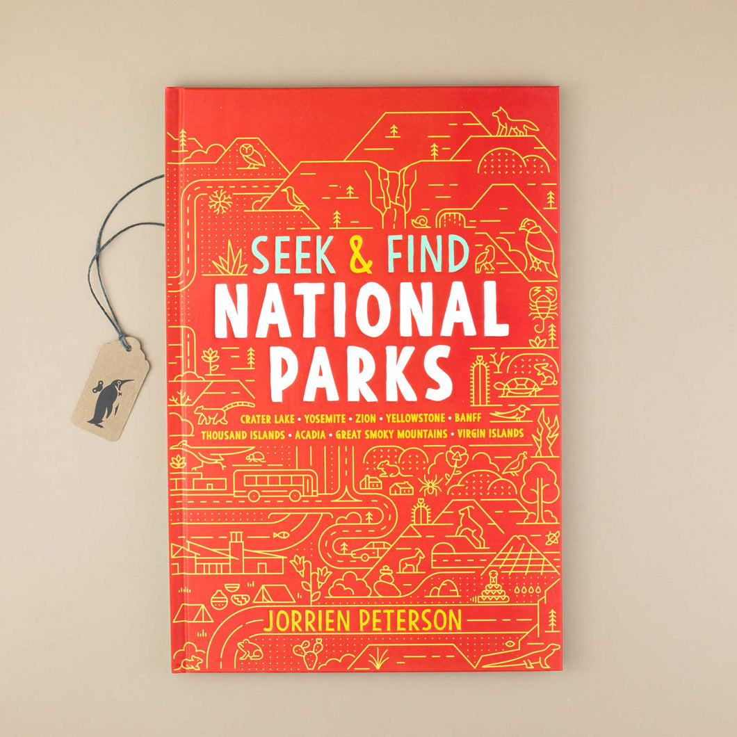 book-cover-of-seek-and-find-national-parks-by-jorrien-peterson