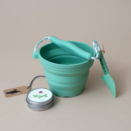 Silicone Seedling Pot & Garden Sprinkles | Mint - Outdoor - pucciManuli
