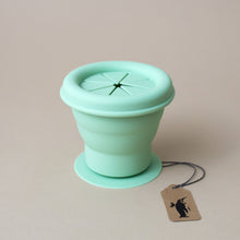 Load image into Gallery viewer, mint-silicone-snack-cup-extended